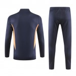 Real Madrid Training Sweatshirts Viertelreißverschluss 2023-24 Graue
